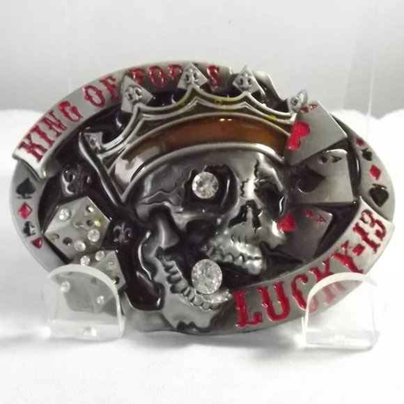 Other - King of Fools Lucky 13 Belt Buckle
